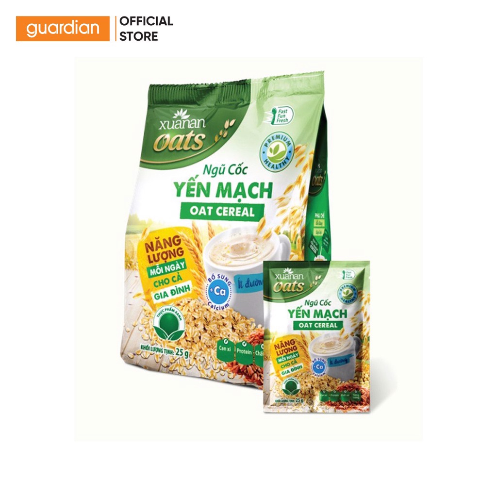 Ngũ cốc yến mạch ít đường Xuân An 400g