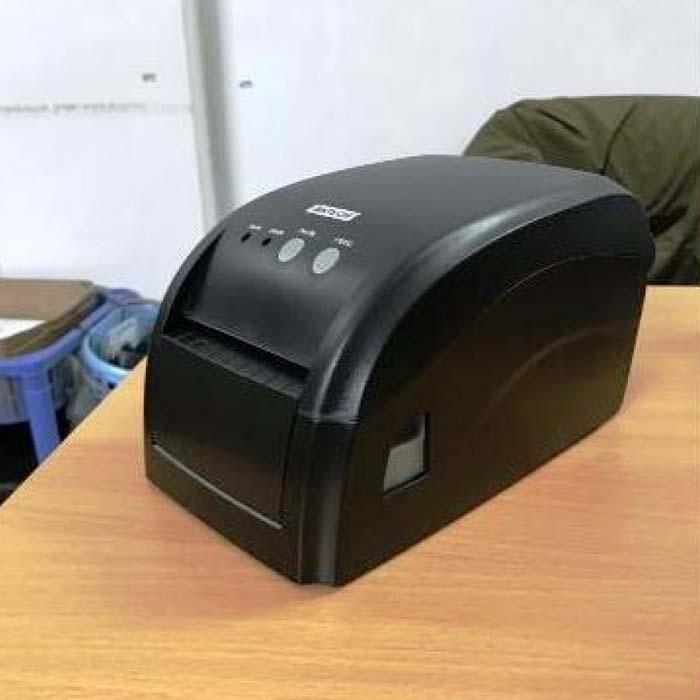 Máy in mã vạch antech ap355 plus.