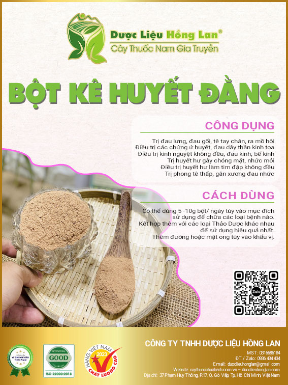 ✅ 500g bột cây kê huyết đằng loại 1 nguyên chất