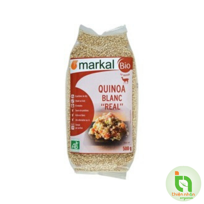 Diêm mạch quinoa trắng hữu cơ Markal 500g