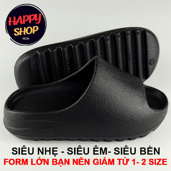 Dép bánh mì đúc nguyên khối nam , nữ , trẻ em big size , đế cao 4-5cm- HAPPY SHOP - Hàng chính hãng - HP307-1