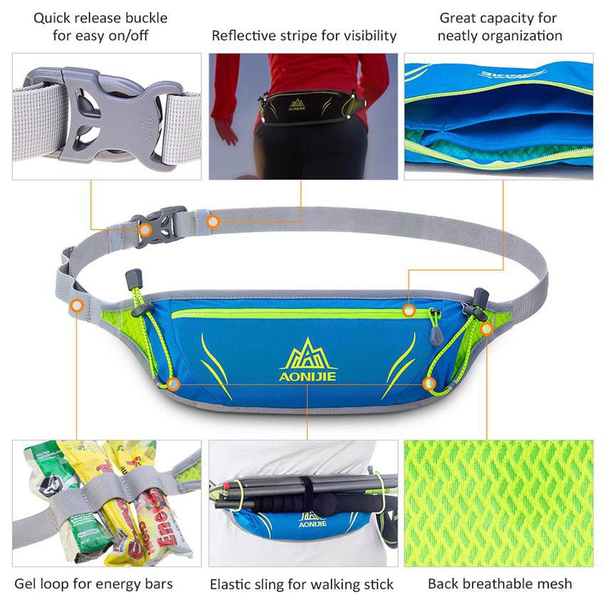 Đai đeo bụng chạy bộ aonijie e915