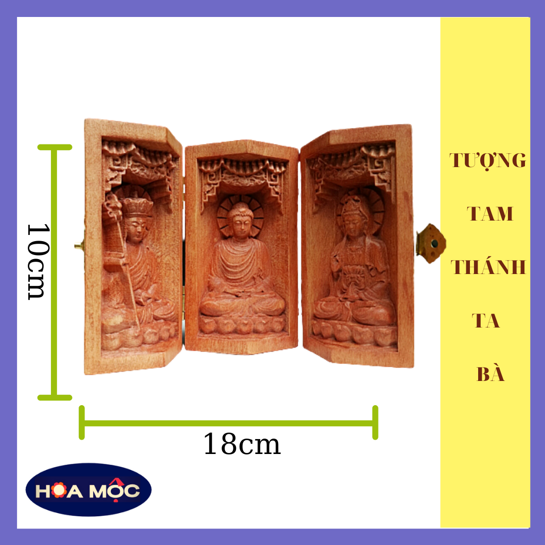 [HCM]Tượng Tam Thánh Ta Bà bằng gỗ màu nâu đỏ[HOA MỘC]cao 10cm [FREE SHIP TOAN QUÔC]PHẬT THÍCH MÂU NI- ĐỊA TANG VƯƠNG BỒ TÁT-QUAN THẾ ÂM BỒ TÁT TƯỢNG TTANG TRÍ BÀN LÀM VIỆC NHÀ CỬA QUÀ TẶNG CHO NGƯỜI THÂN