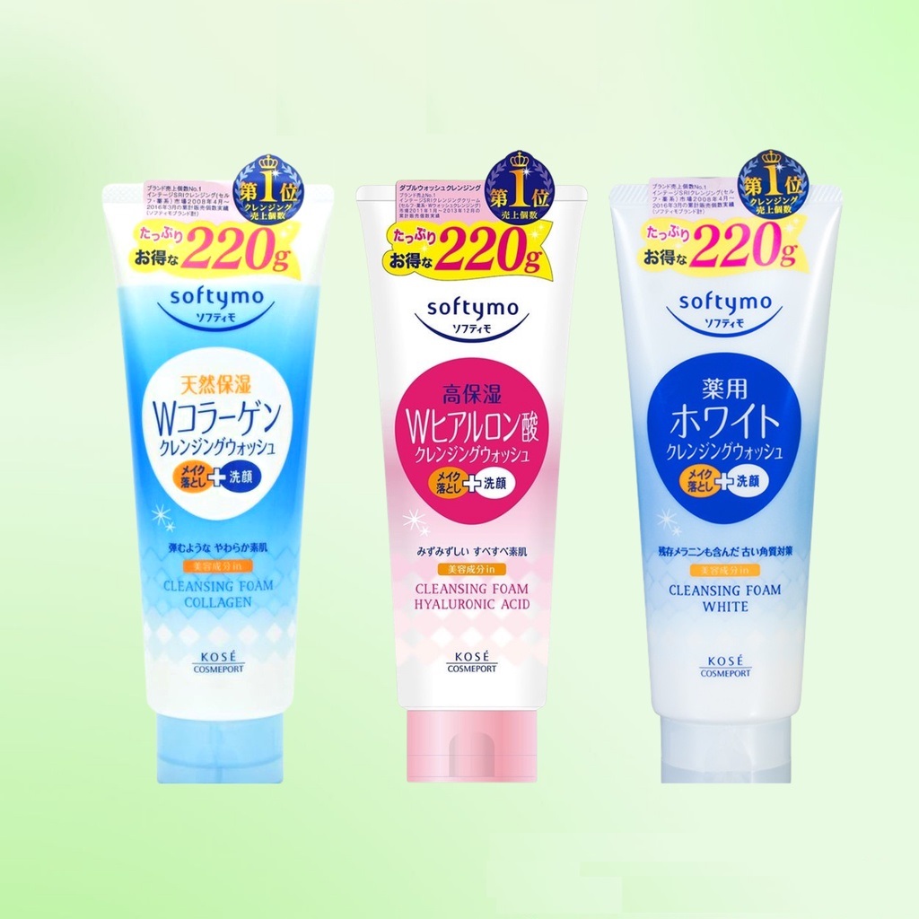 Sữa Rửa Mặt Kose Softymo Softimo Cleansing Nhật Bản 220 g