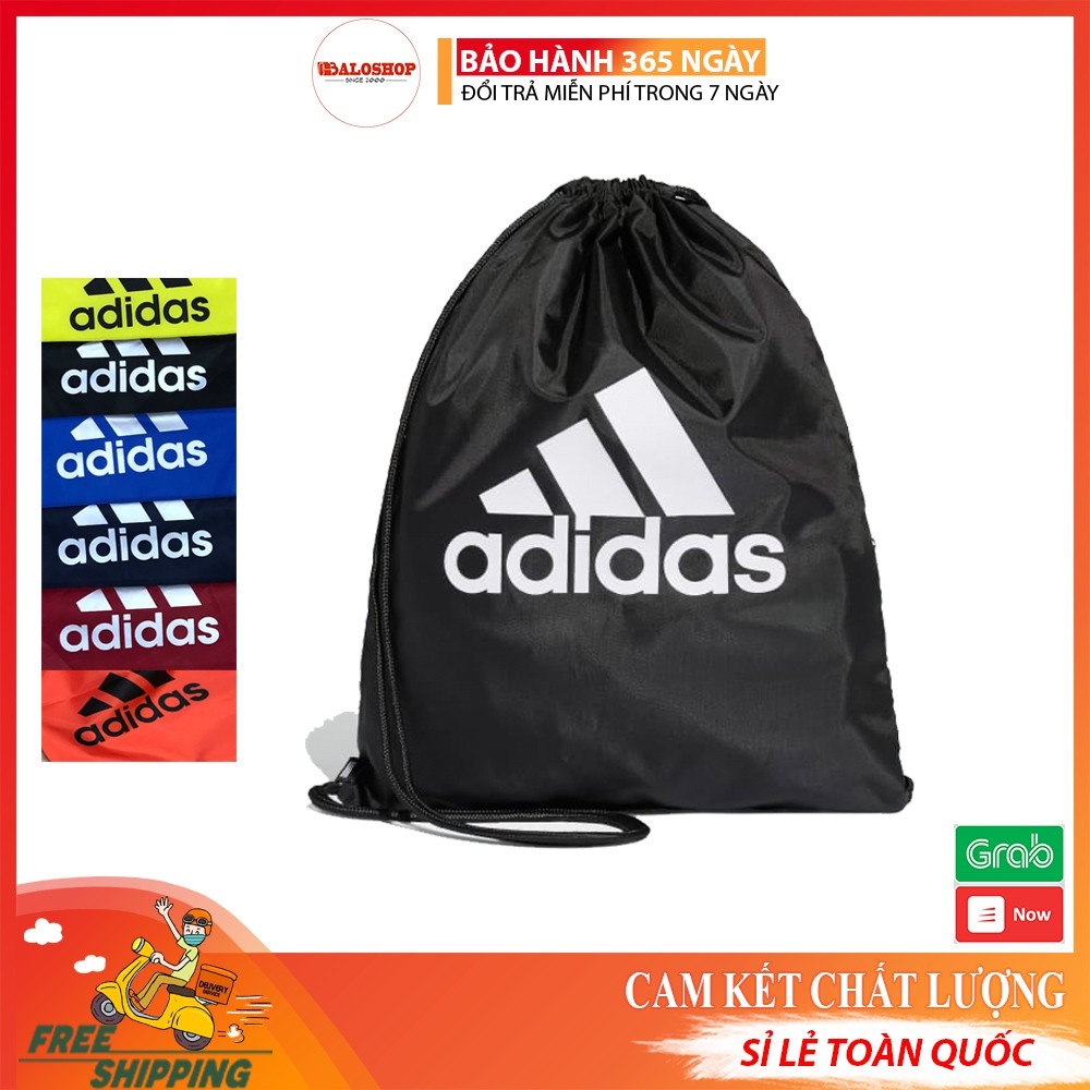 Balo rút Balo dây rút Adidas Túi rút thể thao thời trang chống nước - Đựng đồ bơi tập gym chơi