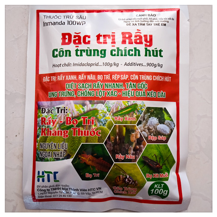 Thuốc trừ rầy trắng, bọ trĩ, rệp sáp, rầy nâu, rệp vảy, côn trùng chích hút hại cây