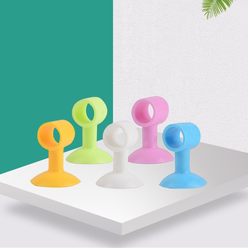 Nút chặn cửa silicon đa năng hít chân không