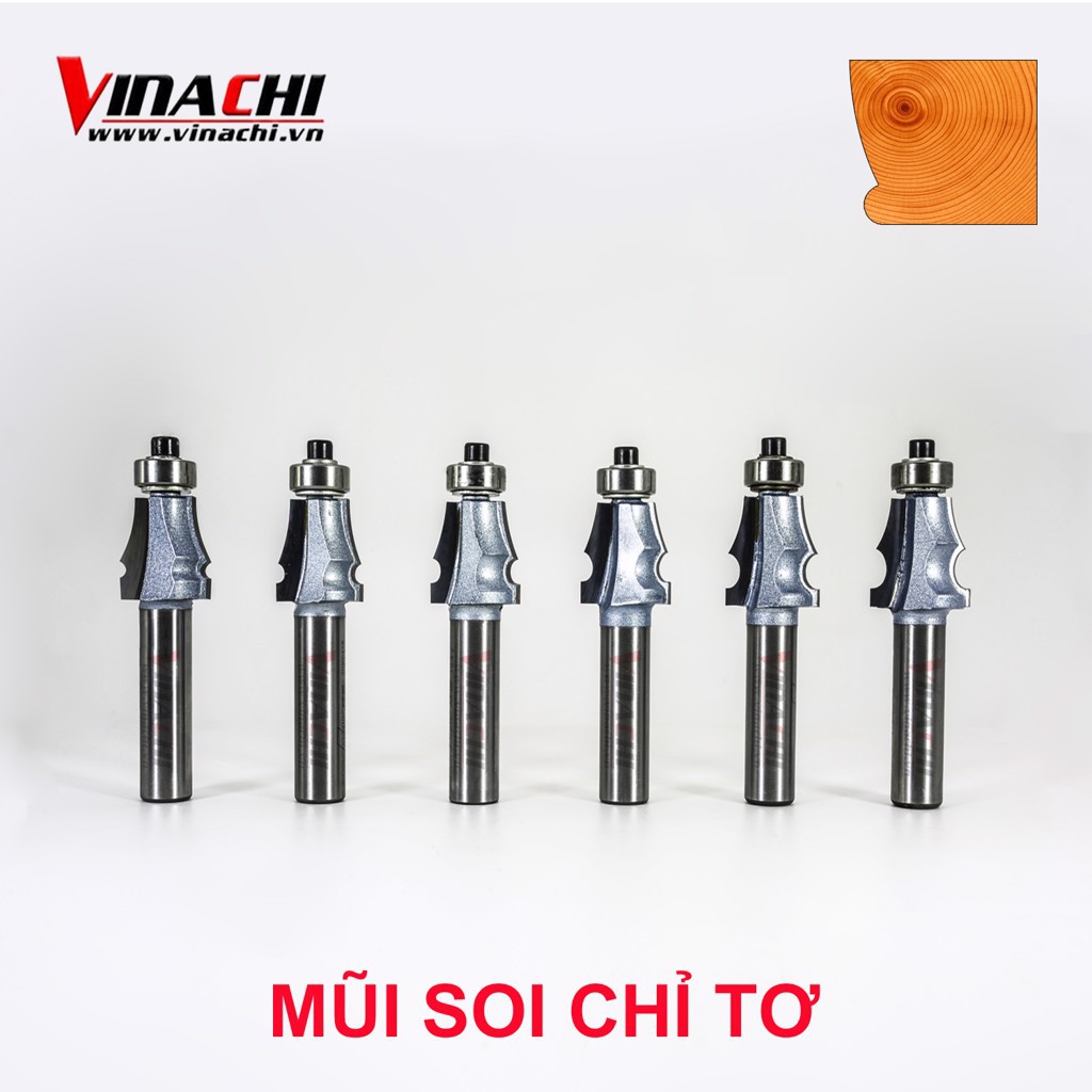 Mũi soi chỉ tơ hợp kim cốt 12.7mm - mũi soi gỗ chỉ tơ soi chỉ bàn ghế khoan sâu có độ chính xác cao