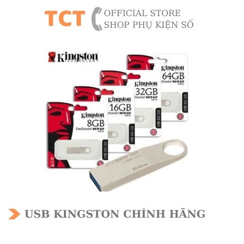 Usb kingston chính hãng 32gb, bh 12 tháng