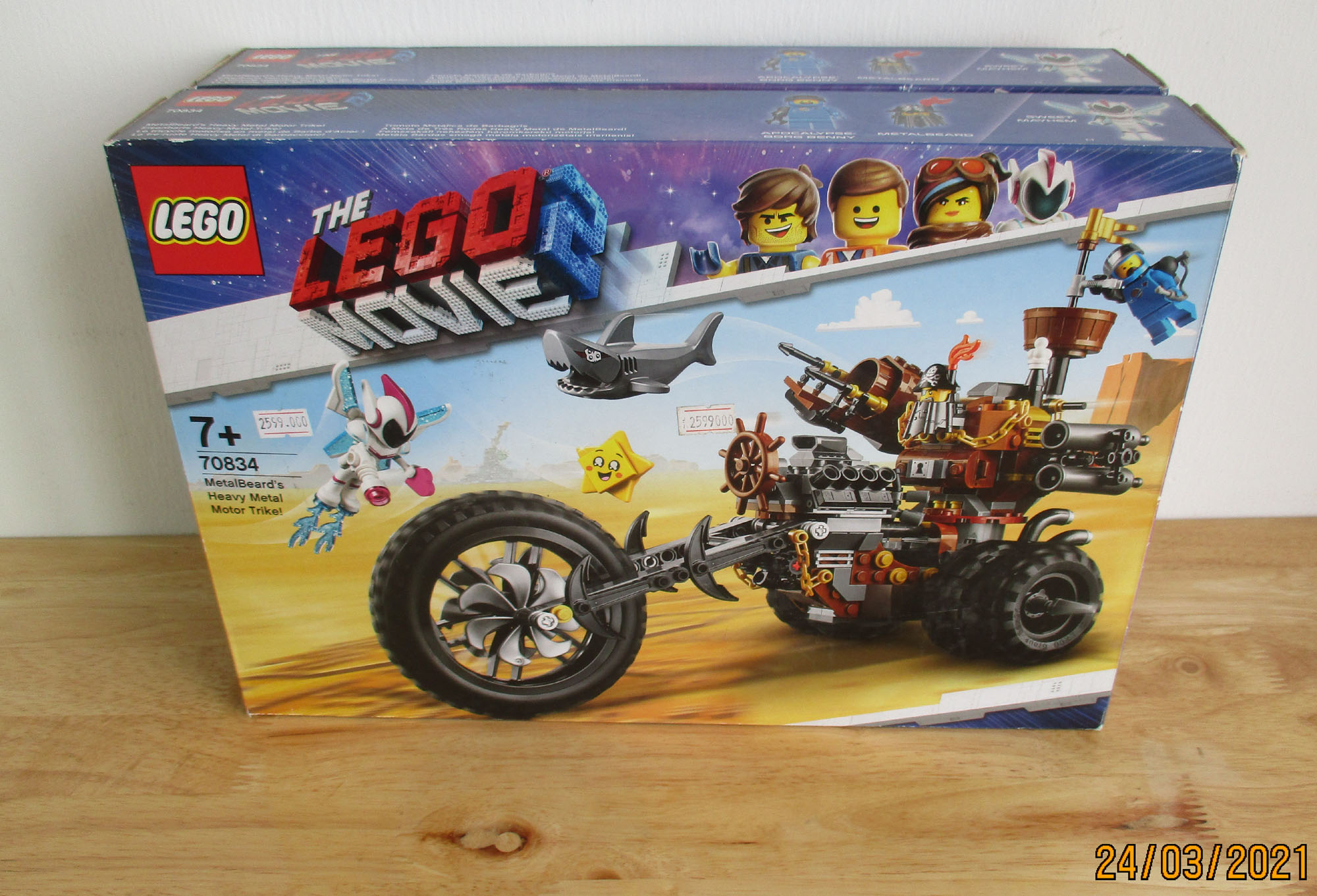 Đồ Chơi Lắp Ráp LEGO The Movie 2 70834 Mô Tô Kim Loại Phân Khối Lớn Của MetalBeard (461 Chi Tiết) [BrickVN]