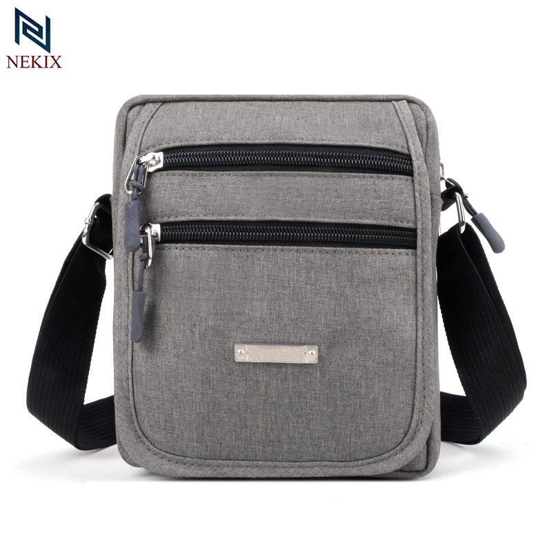 Túi đeo chéo unisex đựng ipad đồ cá nhân chất vải cao cấp chống nước siêu nhẹ phong cách hàn quốc 30