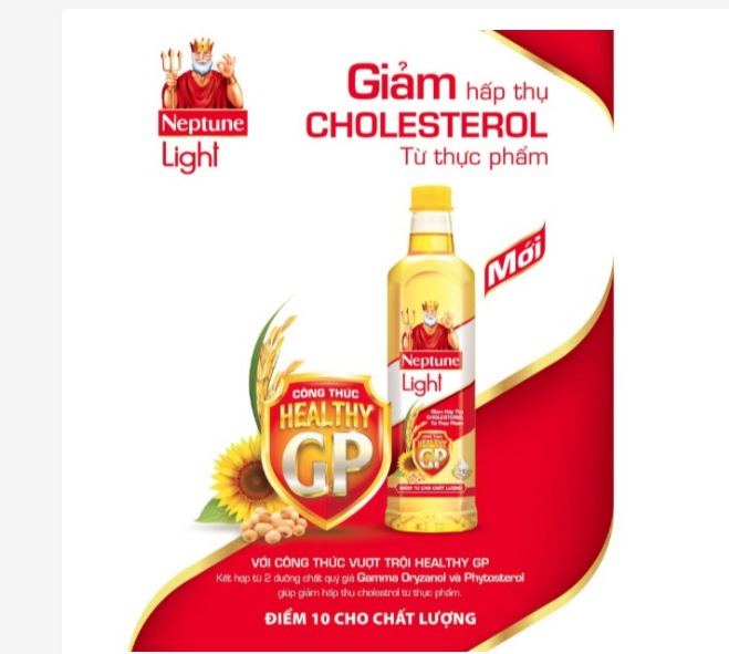 Dầu ăn neptune gold light 1 lít
