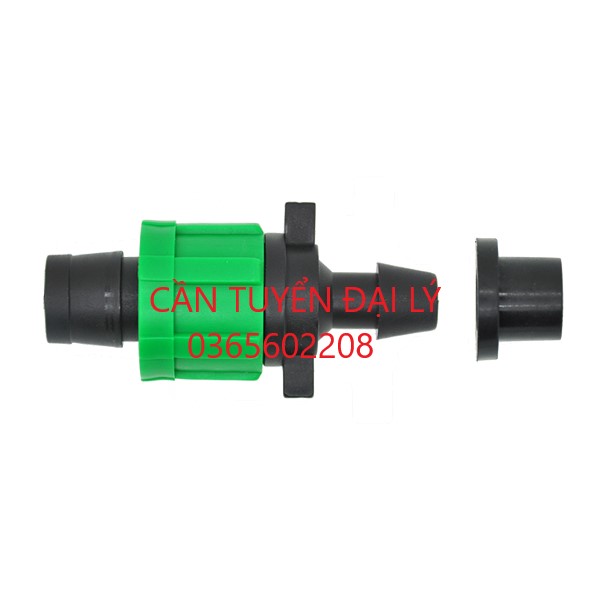 100 Khởi thủy ống nhỏ giọt phi 16mm loại ren vặn bao gồm ron