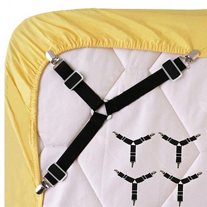 Bộ 4 kẹp ga giường drap chống xê dịch