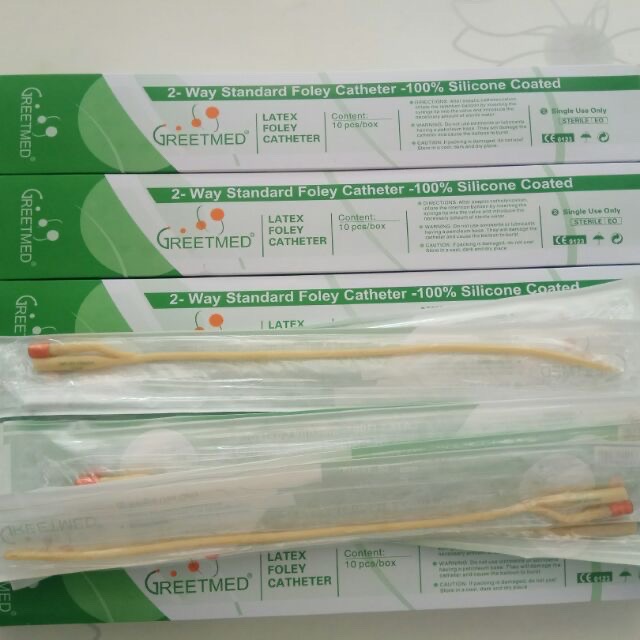 Ống thông tiểu foley 2 nhánh -