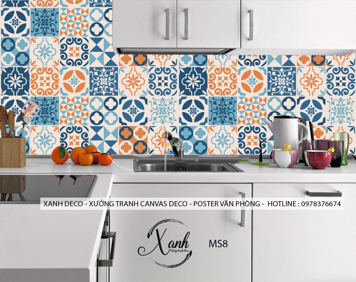 25 Ô GẠCH BÔNG - Ô HOA CỠ LỚN 20X20 CM 125K