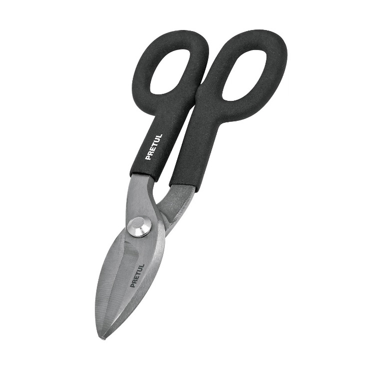 Kéo cắt tôn thẳng 10in/255mm cán đenpretul - 26050 th-10p