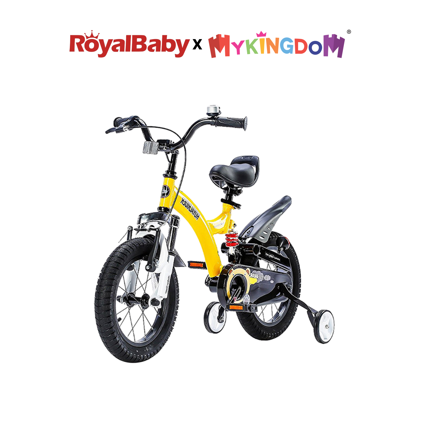 Xe đạp Flybear 16'' Màu vàng Vàng ROYAL BABY RB16B-9/YELLOW (3-6 tuổi)