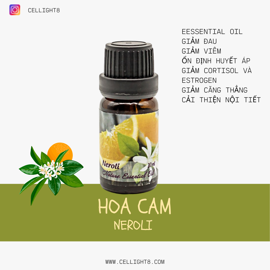 Tinh dầu hoa cam đắng - Neroli Essential Oil