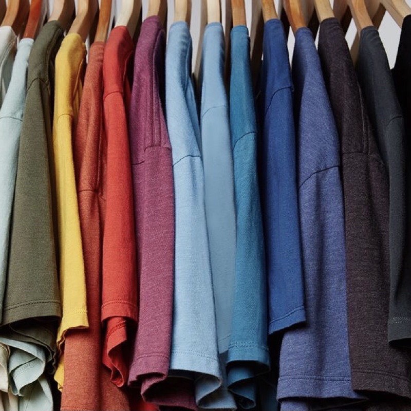 Áo thun mỹ trơn secondhand giao mẫu ngẫu nhiên