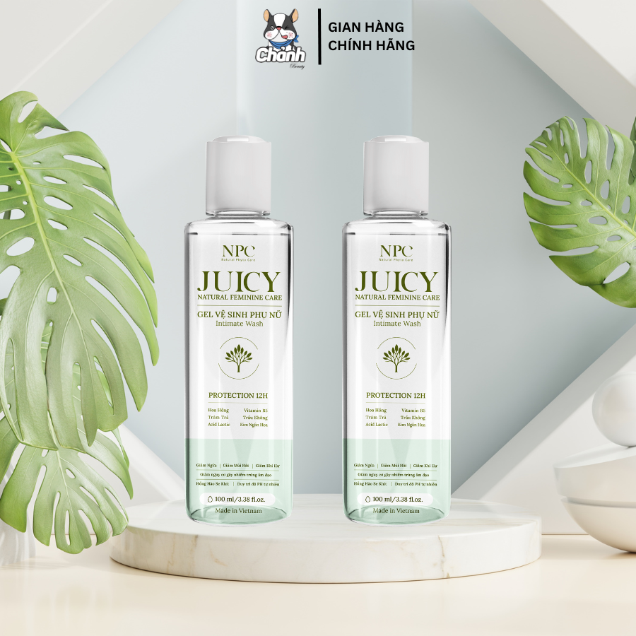 Combo 2 Chai Dung dịch vệ sinh phụ nữ dạng gel Juicy 100ml
