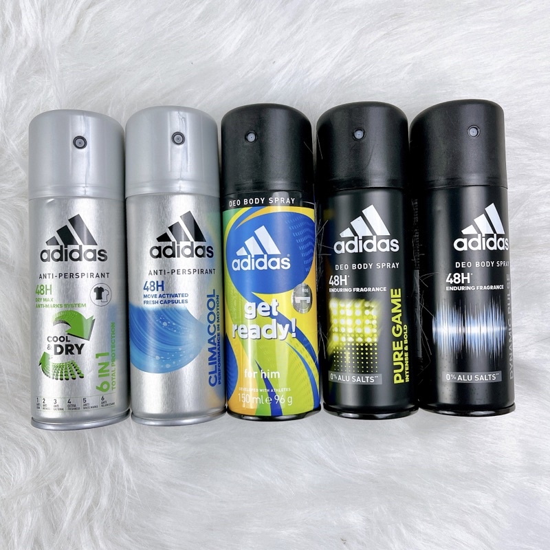 Xịt khử mùi nam khử mùi hôi nách Adidas Neo Body Spray Sịt nách nam Ad 150mlTeam Force/Ice Dive/Adipure EU