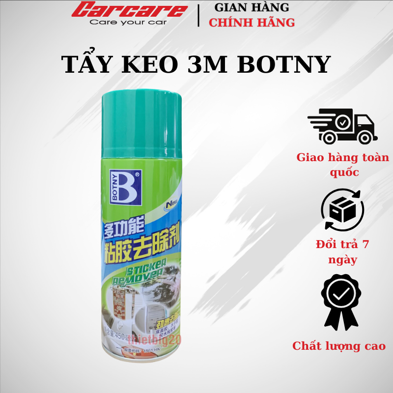 Tẩy keo 3m, băng dính, nhựa đường -