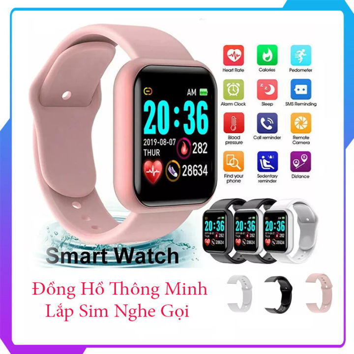 Đồng Hồ Thông Minh Smart Watch K10 Lắp Sim Năm 2023. Màn To, Viền Siêu Mỏng, Sang Trọng. Nghe Gọi Trực Tiếp, Đọc Tin Nhắn , Chống Nước,Tiếng Việt 100% Hàng Xách - Full Box
