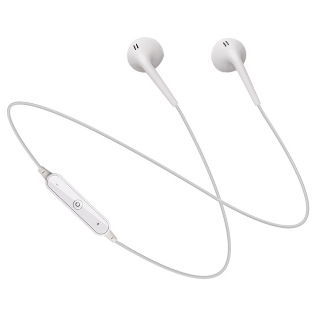 Tai nghe nhét tai bluetooth S6 chống ồn thiết kế thể thao và phụ kiện