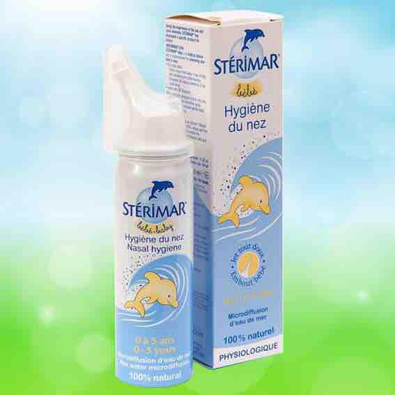 DUNG DỊCH NƯỚC MUỐI XỊT MŨI CHO TRẺ EM STERIMAR (50ML)