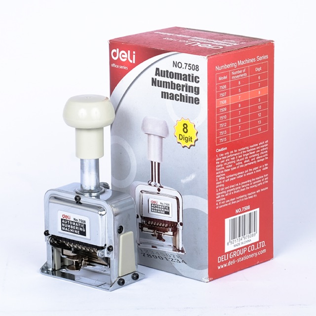 Dấu nhảy 8 số deli