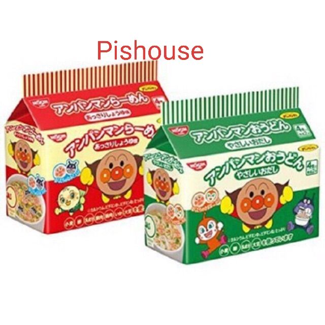 Mì chú hề anpanman nissin nhật dành cho bé| - chú hề đỏ