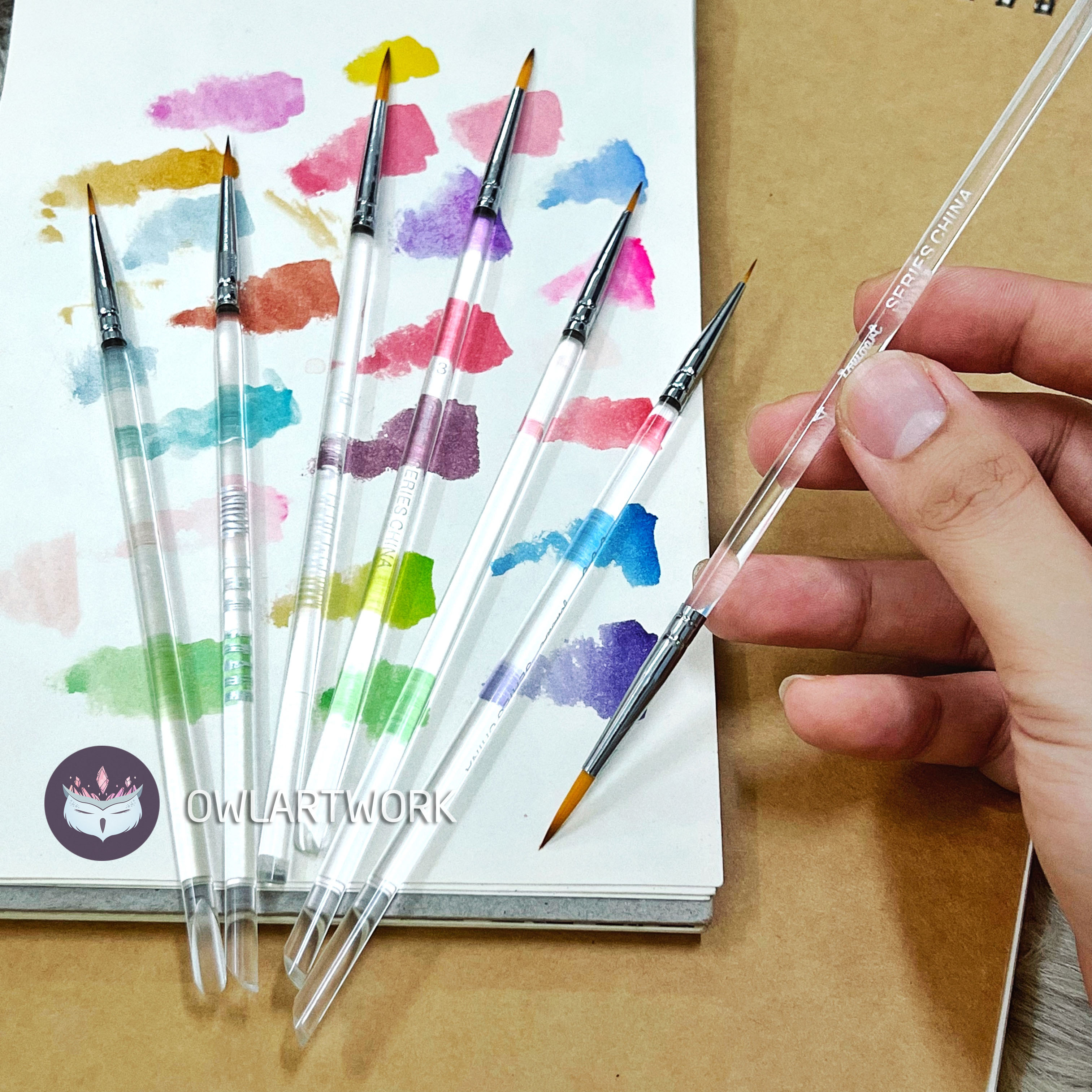 Cọ Tỉa, Vẽ Màu thân trong suôt Jomoart Matisse - Đầu tròn