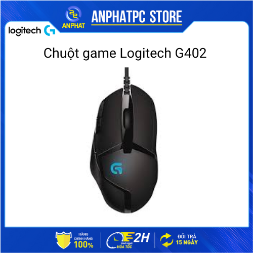 Chuột game logitech g402 hyperion fury - bh 24 tháng