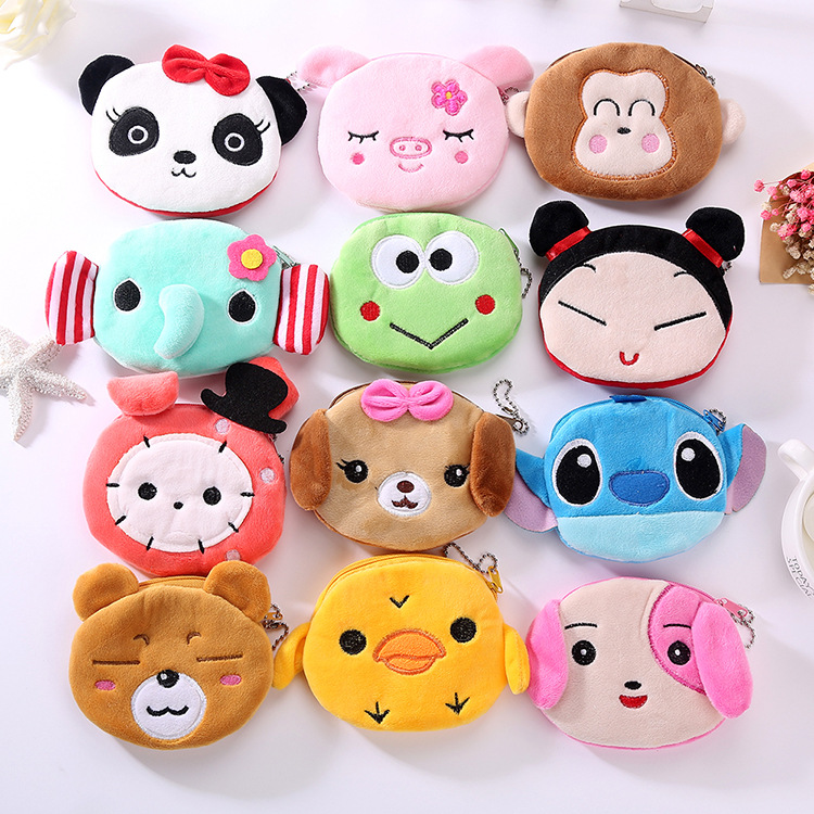 Ví tiền nhỏ Ví móc khóa 37 Mẫu Ví tiền hoạt hình tùy chọn - [ToToShop]