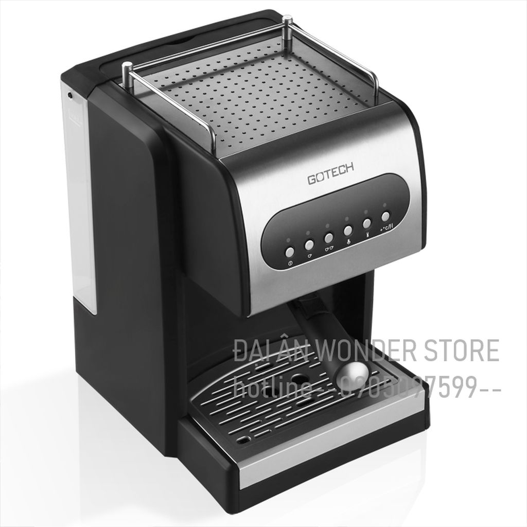 Máy pha cà phê Espresso Gotech CM-26ME Tự động hoàn toàn 15bar