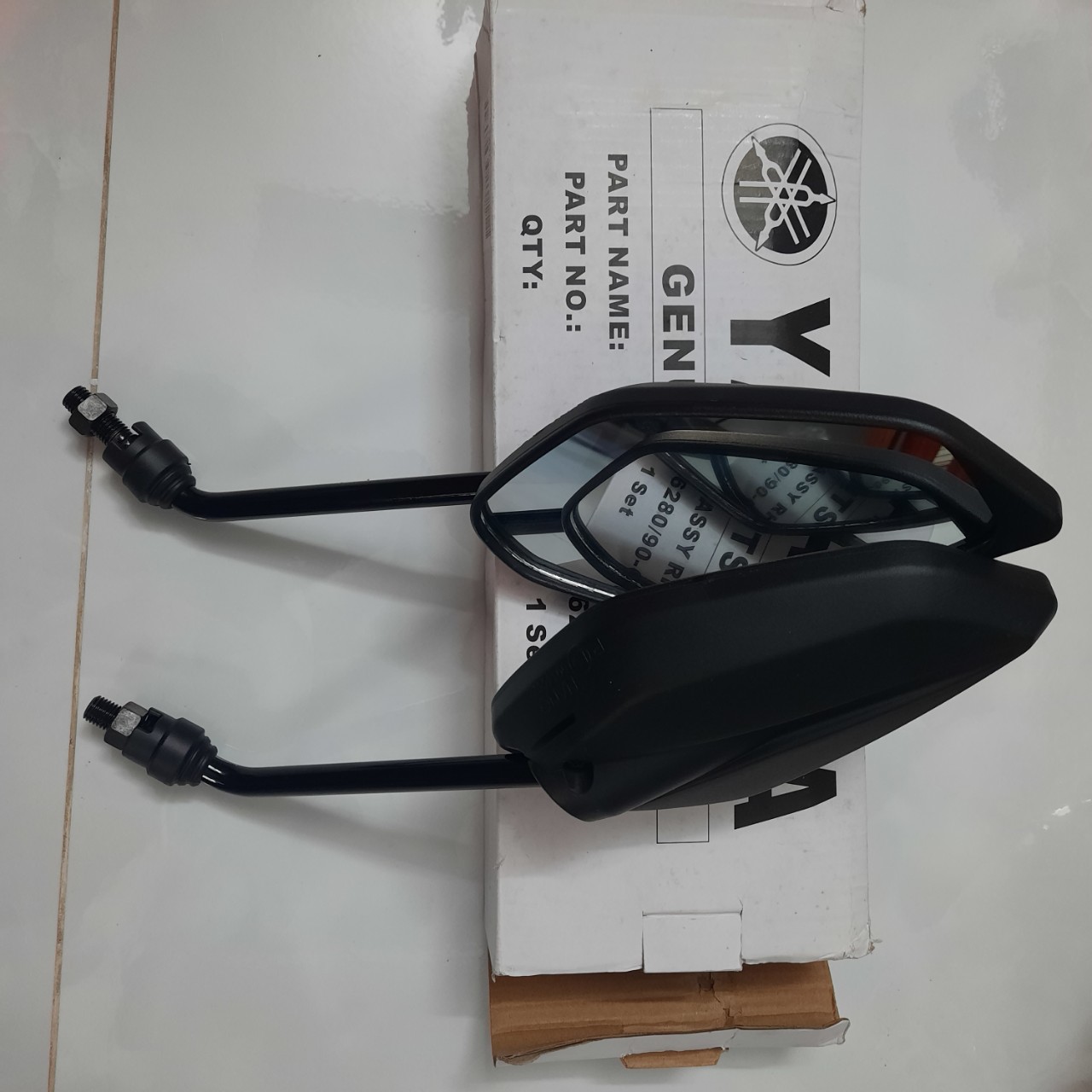 Cặp Gương Kính Chiếu Hậu Xe Máy Ex exciter 135 Sirius Jupiter Nouvo Yamaha.