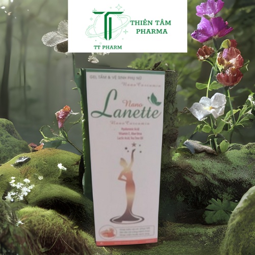 Dung dịch rửa phụ khoa nano lanette thành phần thiên nhiên giúp khử mùi hôi tampharma
