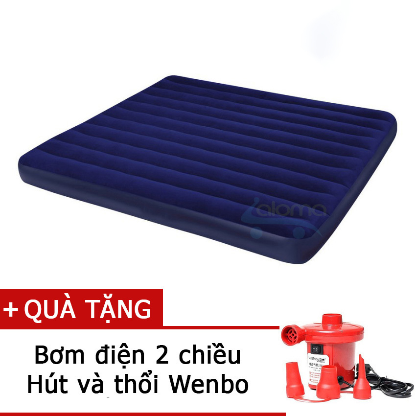 Đệm hơi 1.8m intex 68755 - tặng bơm điện nằm siêu êm ái