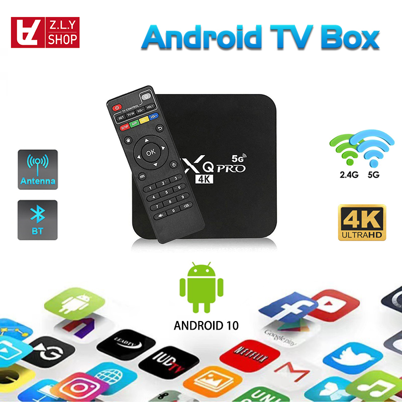 Android tv box mxq pro max 4k tv box android11.1 4k 5g, 32gb + 512gb máy phát đa phương tiện 4 nhân 4k hd 3d