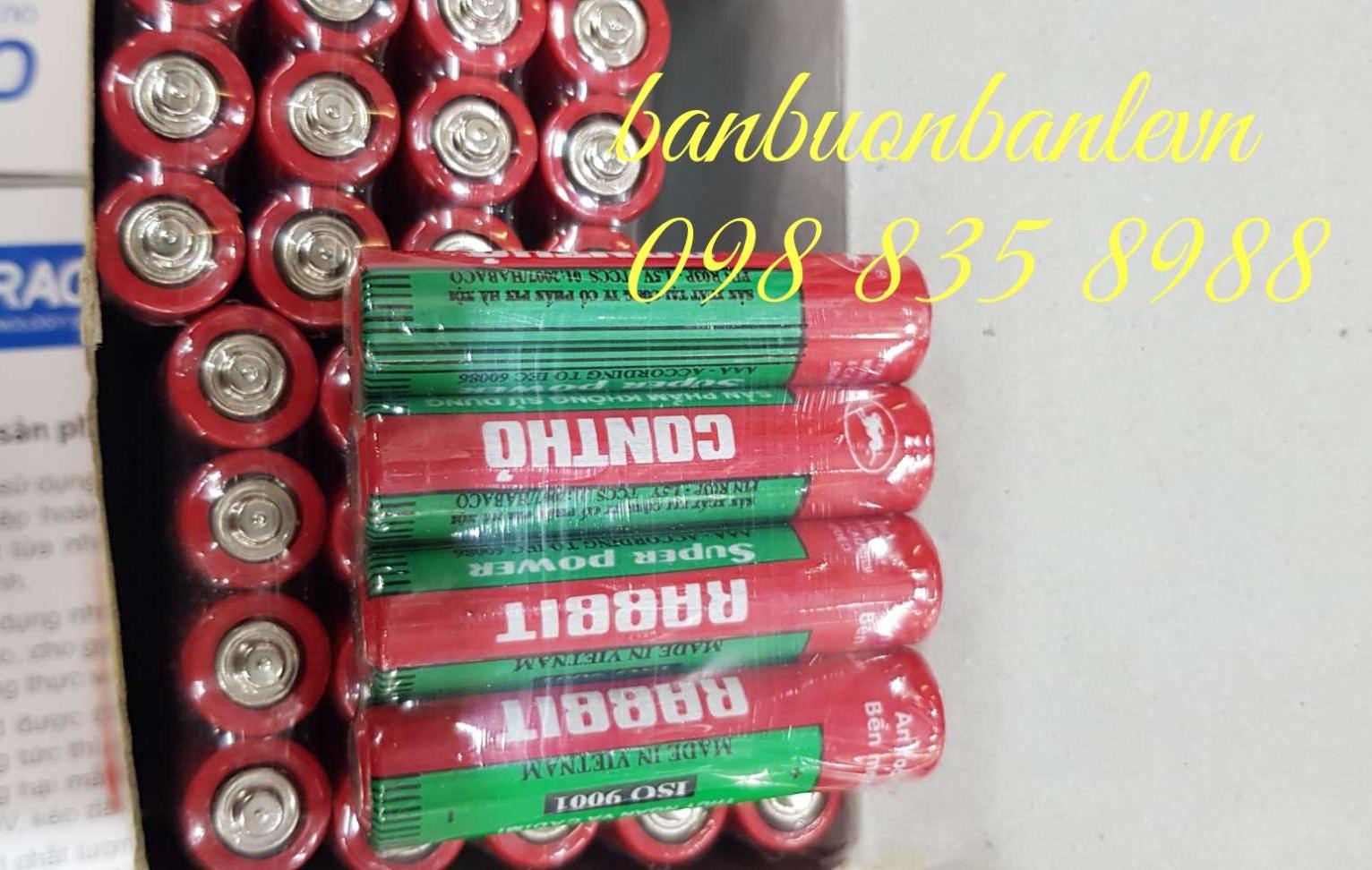 Pin đũa con thỏ AAA - 40 viên