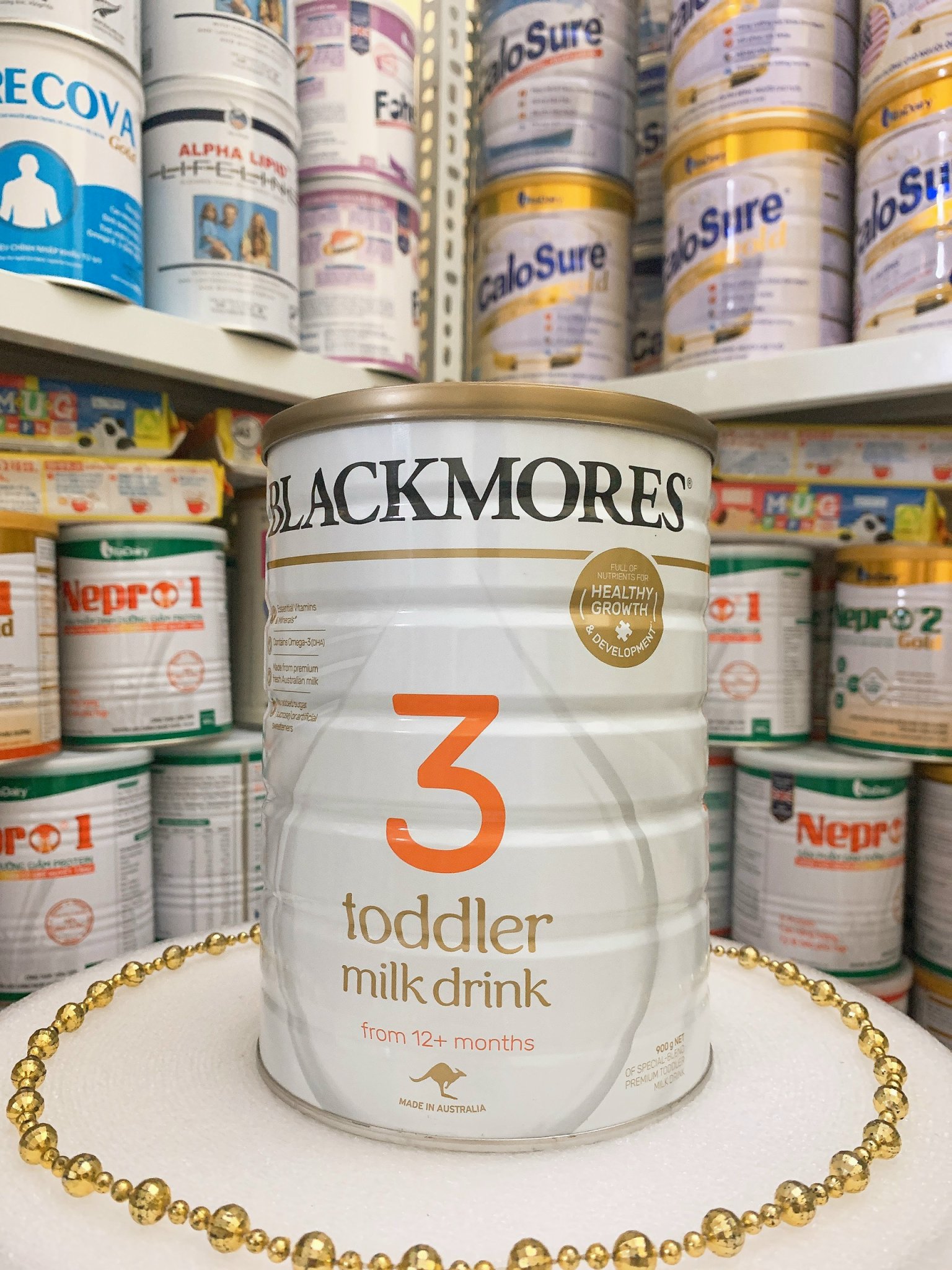 Sữa BLACKMORES số 3 Toddler Úc 900G 1 tuổi trở lên