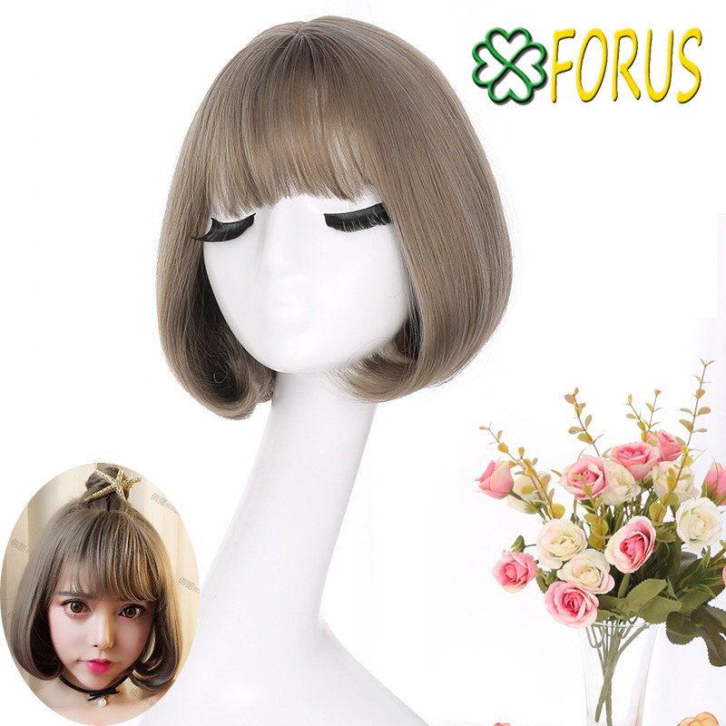 Tóc giả vic cụp ngắn a206 😍freeship😍 vic tóc giả cúp, tóc giả nữ sỉ 120k, tặng lưới chụp