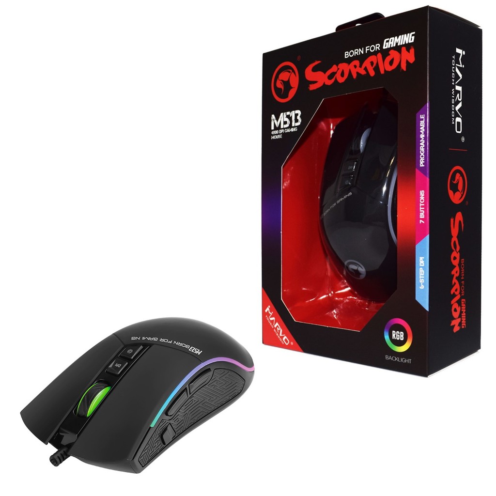 Chuột quang marvo m513 - mouse led marvo m513