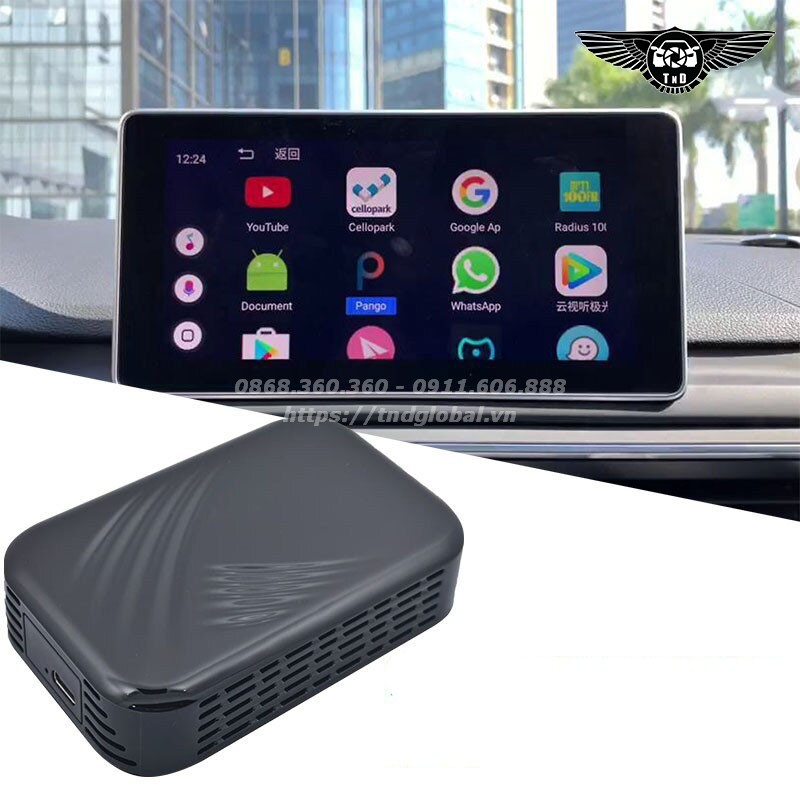 CarPlay AI Box - Giải Pháp Biến Màn Zin Của Ô Tô Thành Màn Android