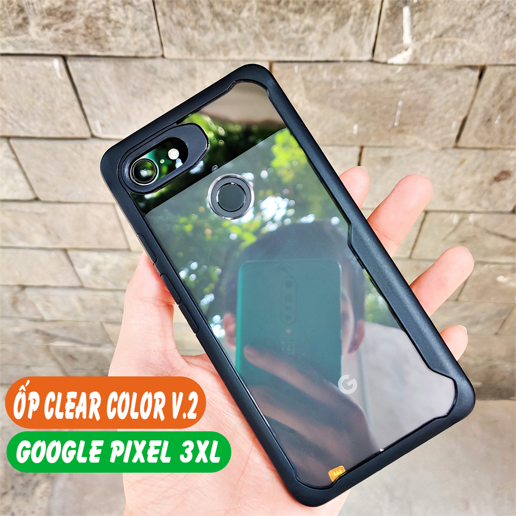 Ốp lưng Google Pixel 3 XL Chống Sốc Clear Color Ver 2
