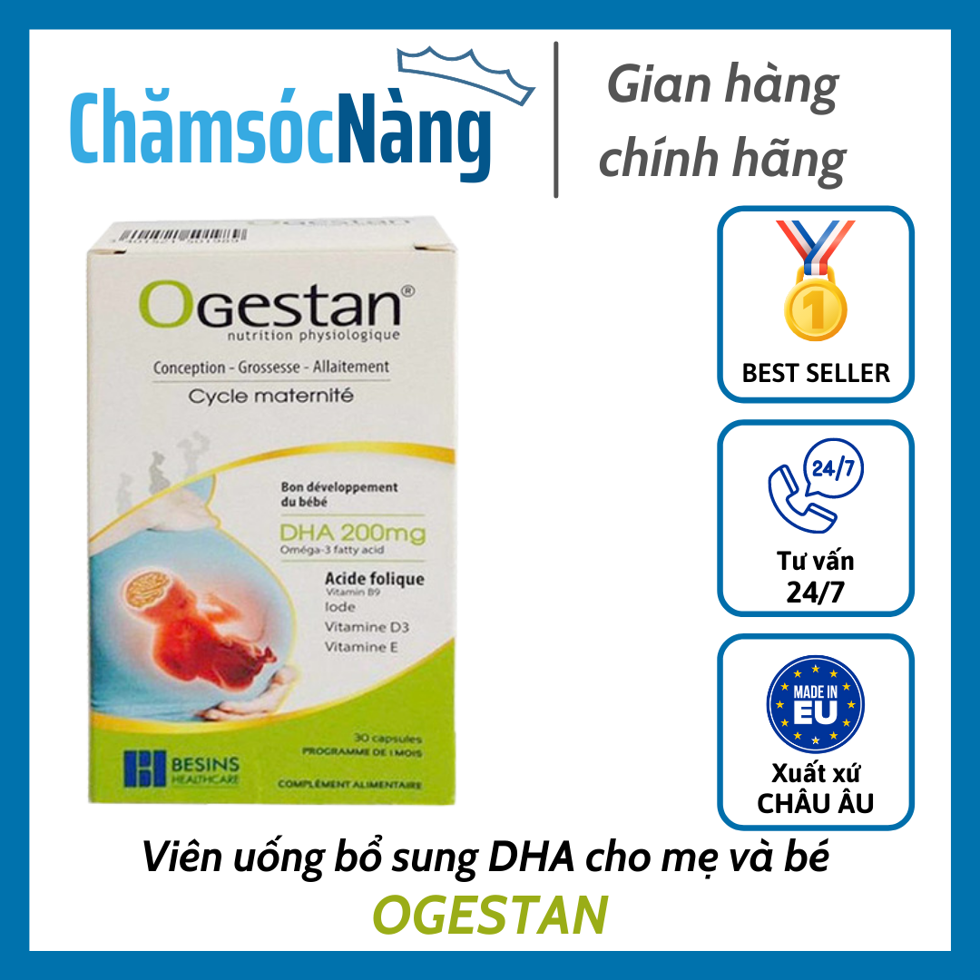 Ogestan – THỰC PHẨM BỔ SUNG VITAMIN VÀ KHOÁNG CHẤT CẦN THIẾT CHO MẸ & BÉ CHĂM SÓC NÀNG