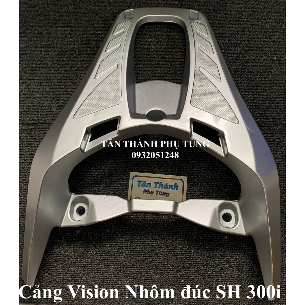 Cảng vision nhôm đúc kiểu sh 300i màu bạc đời 2014-2020