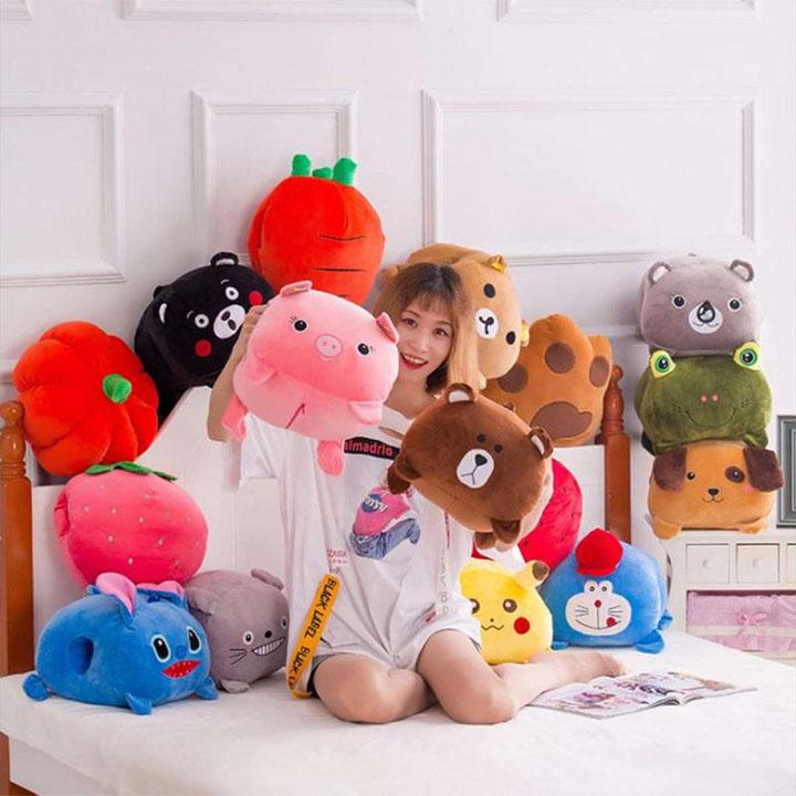 [SIÊU PHẨM MÙA ĐÔNG] Túi Sưởi , Ủ Tay Giữ Ấm Hỗ Trợ Giảm Đau Nhức Hiệu Quả Hình Chó , Túi Sưởi Kiêm Gối Ngủ Hình Chó Cute Cho Dân Văn Phòng