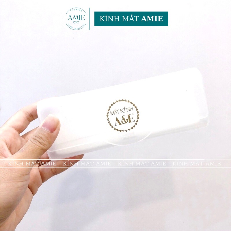 Hộp nhựa đựng kính cận, kính mát A&Eeyewear - hộp mắt kính in logo